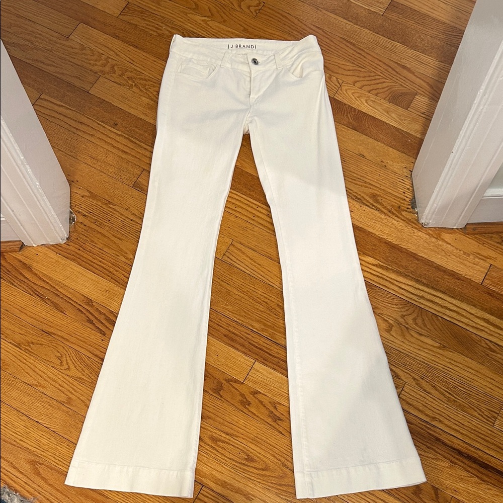 J Brand White Flare Jeans for Women